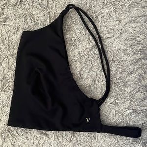 VS high neck bra in black